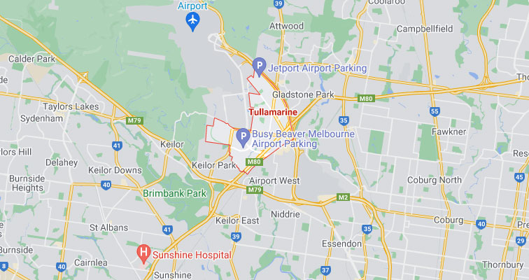 Tullamarine Map Area